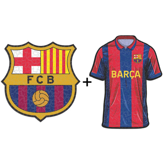 2 PACK FC Barcelona® Escudo + Jersey