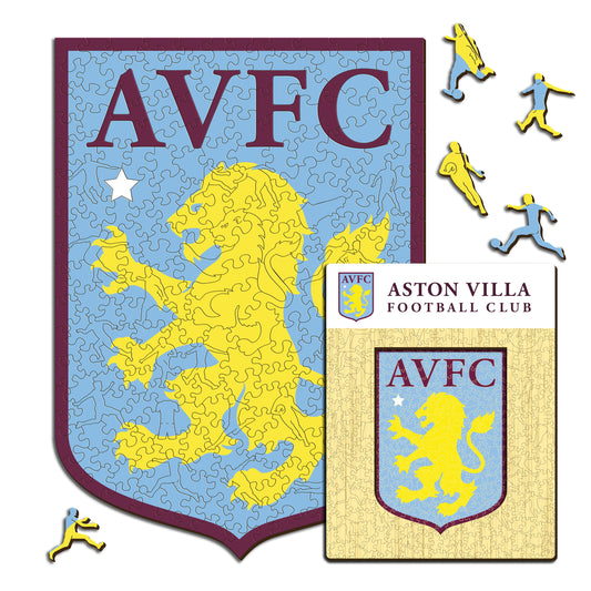 Aston Villa FC® Escudo - Rompecabezas de Madera