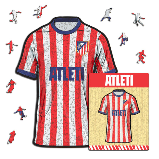 Atlético de Madrid® Jersey - Rompecabezas de Madera