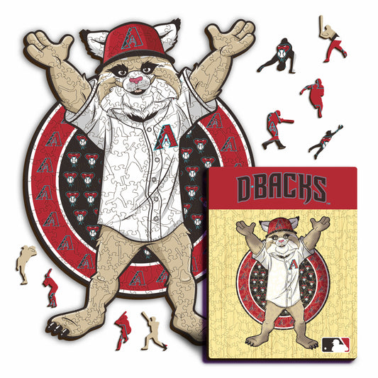 Arizona Diamondbacks™ Mascota - Rompecabezas de Madera