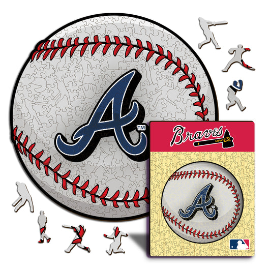 Atlanta Braves™ - Rompecabezas de Madera