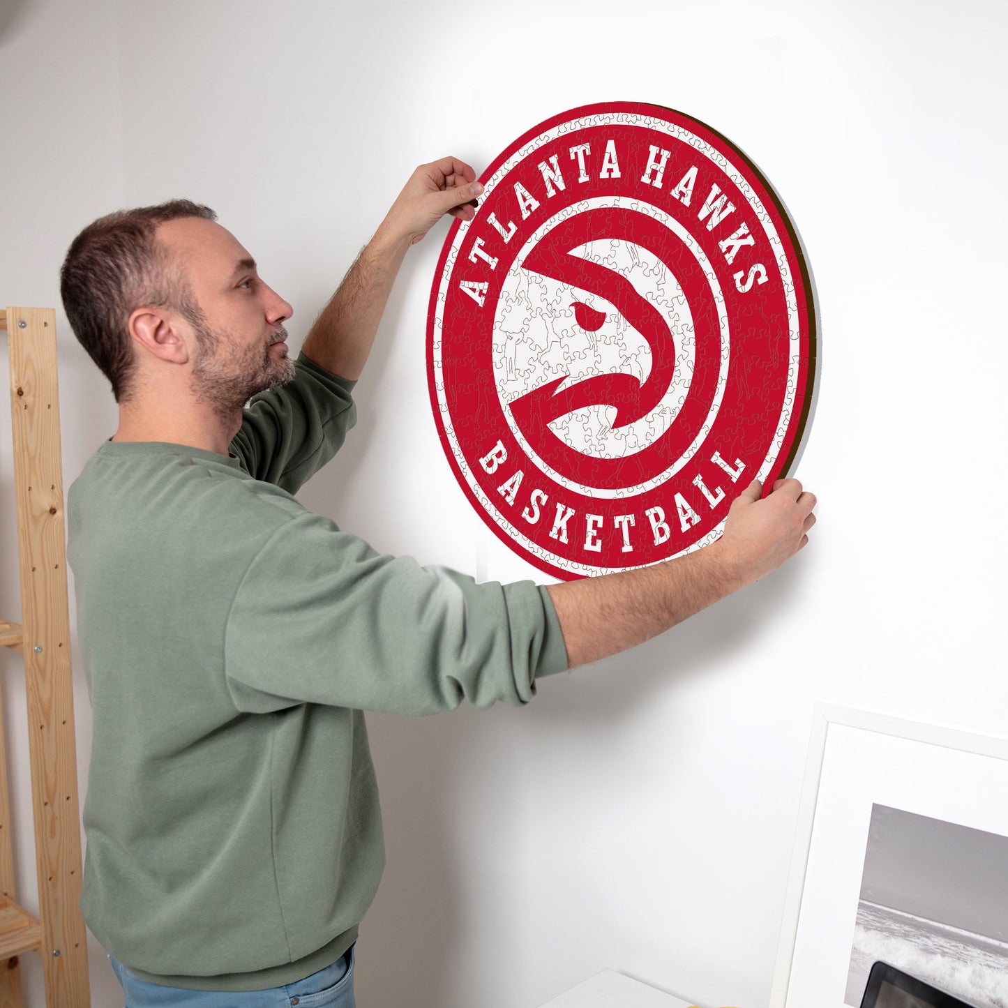 Atlanta Hawks™ - Rompecabezas de Madera