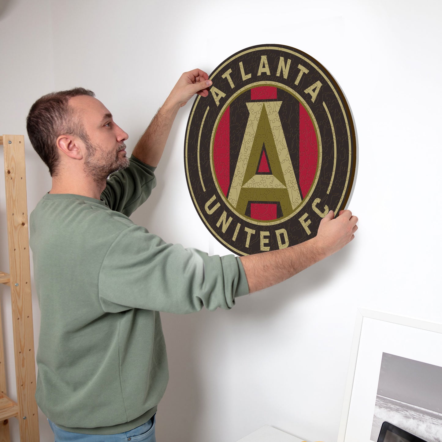Atlanta United® Escudo - Rompecabezas de Madera