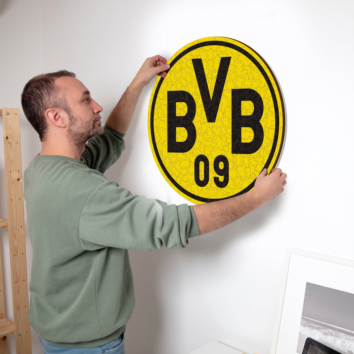 Borussia Dortmund® Escudo - Wooden Puzzle