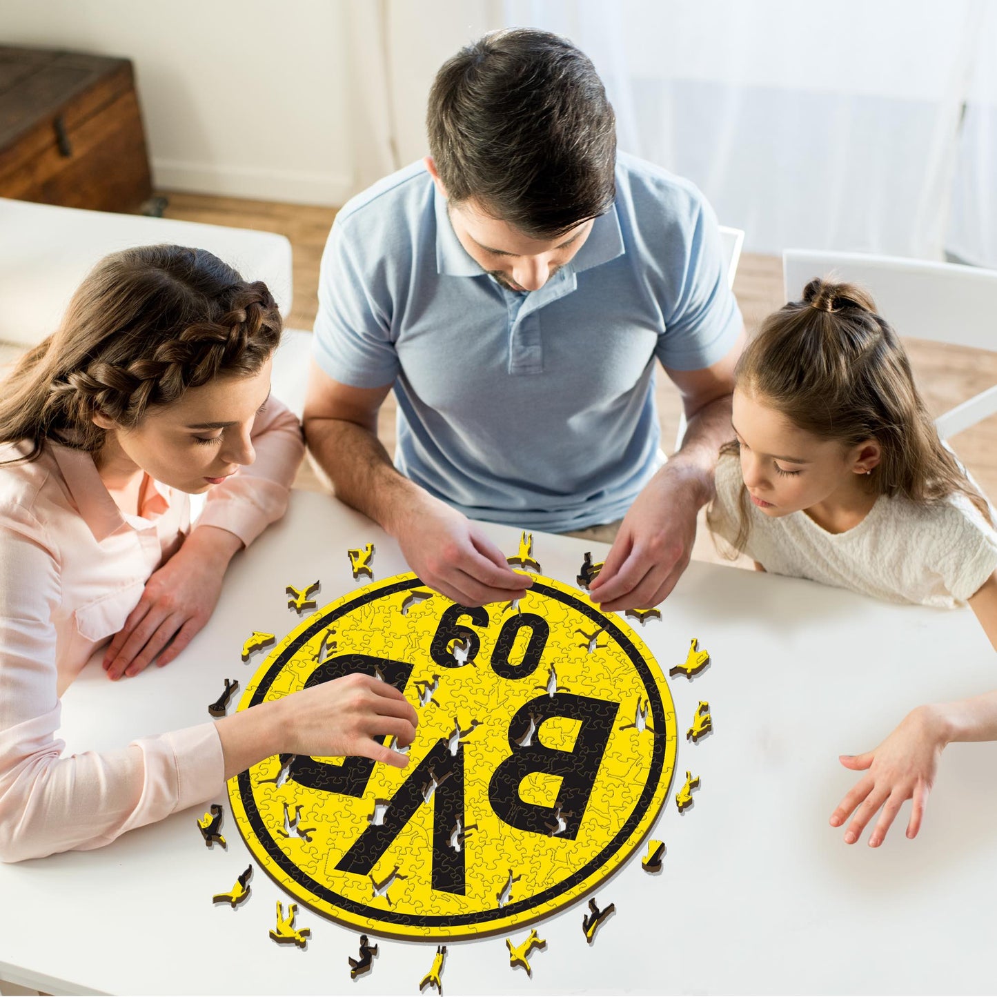 Borussia Dortmund® Escudo - Wooden Puzzle