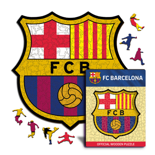FC Barcelona® Escudo - Rompecabezas de Madera
