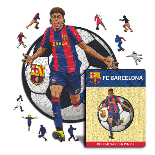 Lamine Yamal - Rompecabezas de Madera Oficial