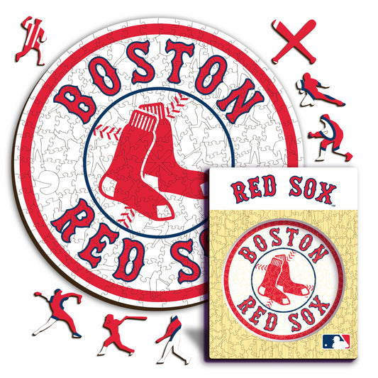 Boston Red Sox™ - Rompecabezas de Madera