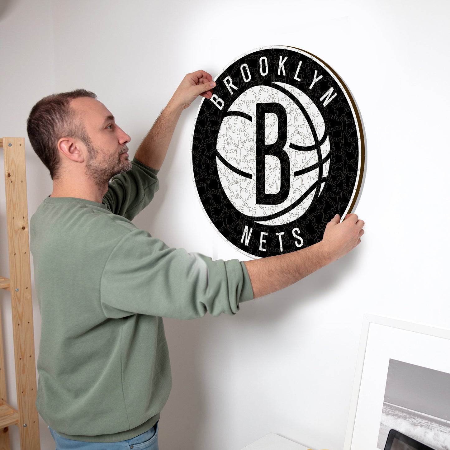 Brooklyn Nets™ - Rompecabezas de Madera