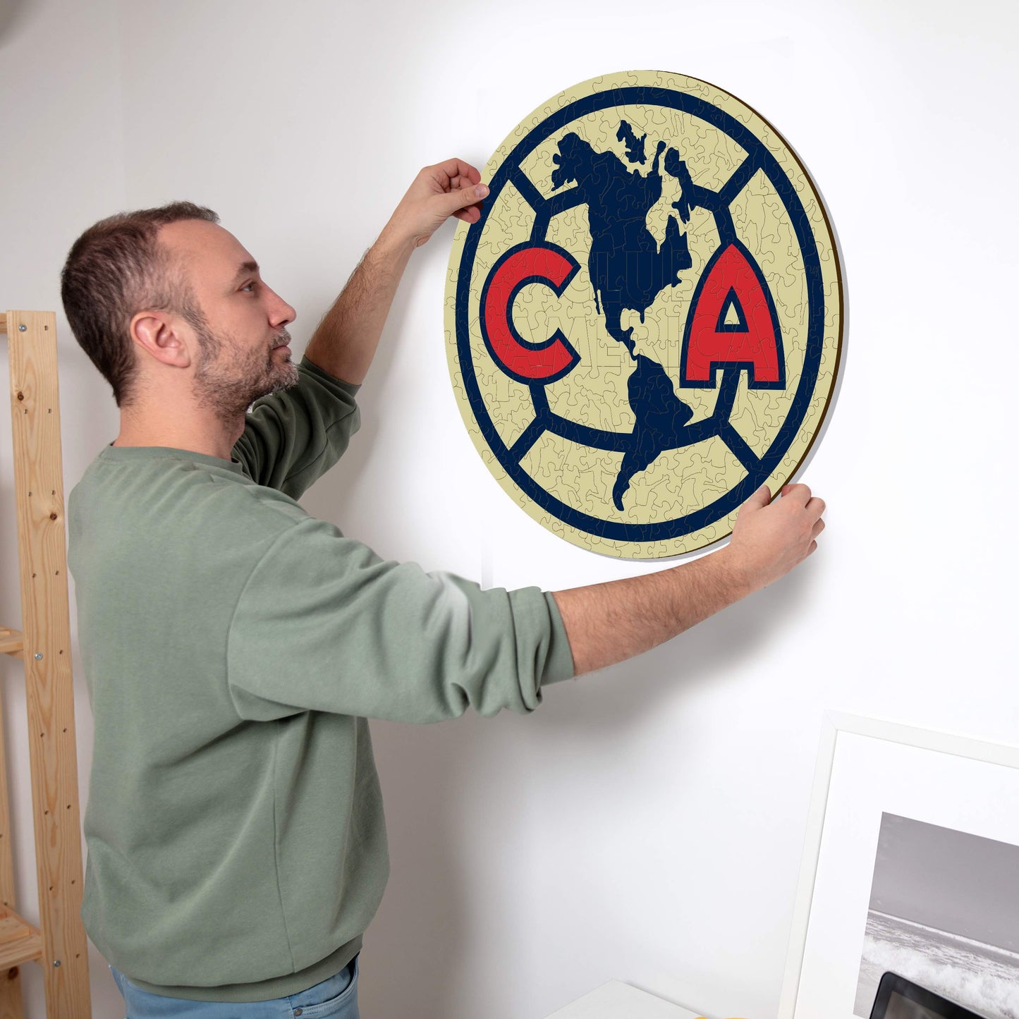 Club América® Escudo - Rompecabezas de Madera