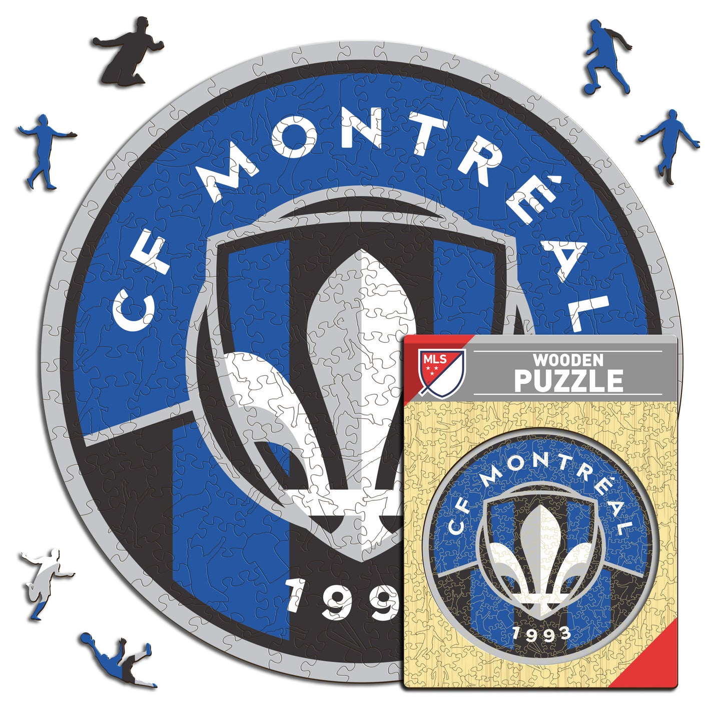 CF Montréal® Escudo - Rompecabezas de Madera