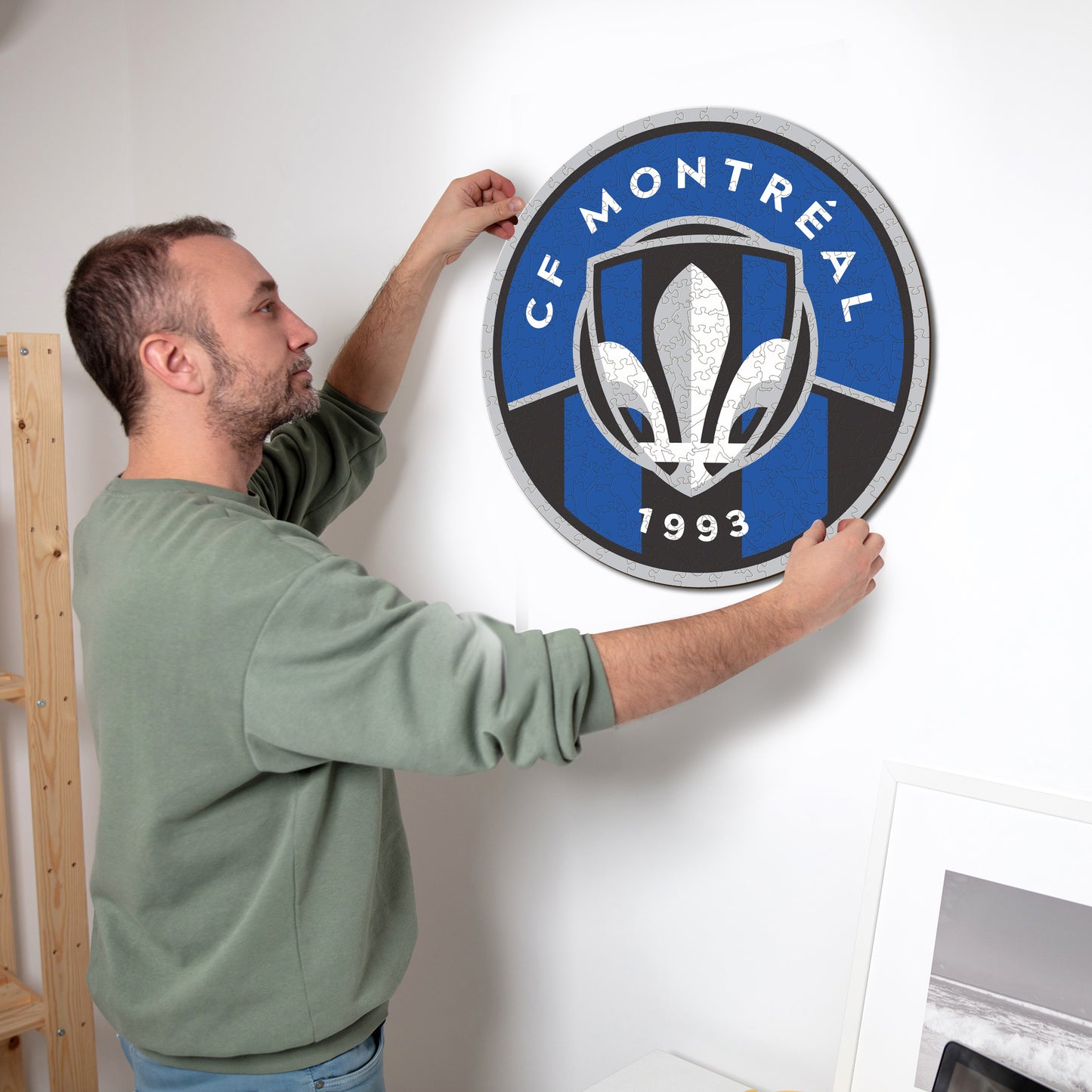 CF Montréal® Escudo - Rompecabezas de Madera