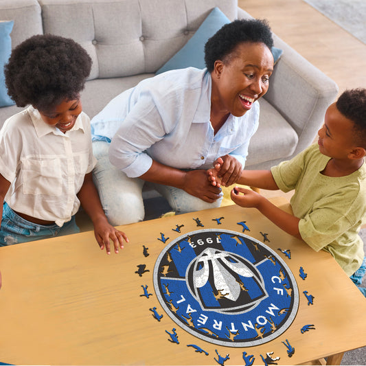 CF Montréal® Escudo - Rompecabezas de Madera