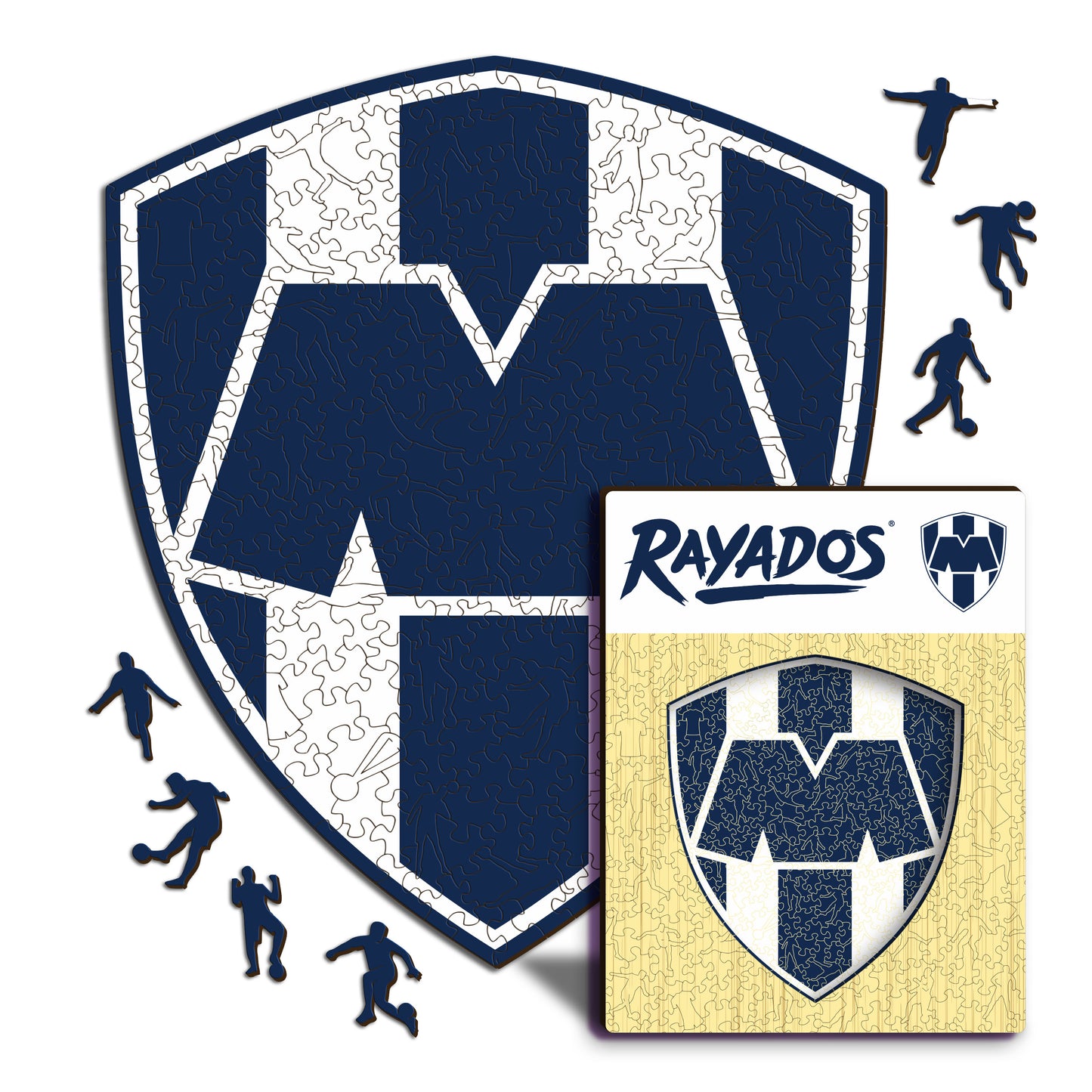 Club de Futbol Monterrey® Escudo - Rompecabezas de Madera