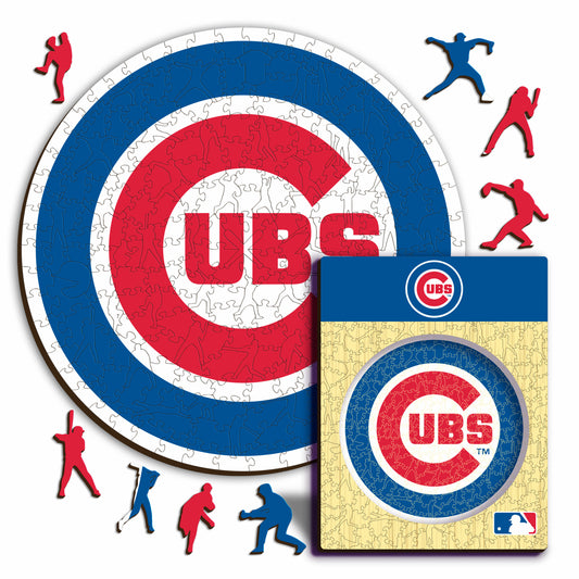 Chicago Cubs™ - Rompecabezas de Madera