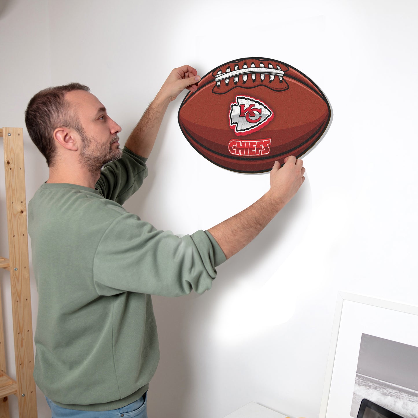Kansas City Chiefs™ - Rompecabezas de Madera