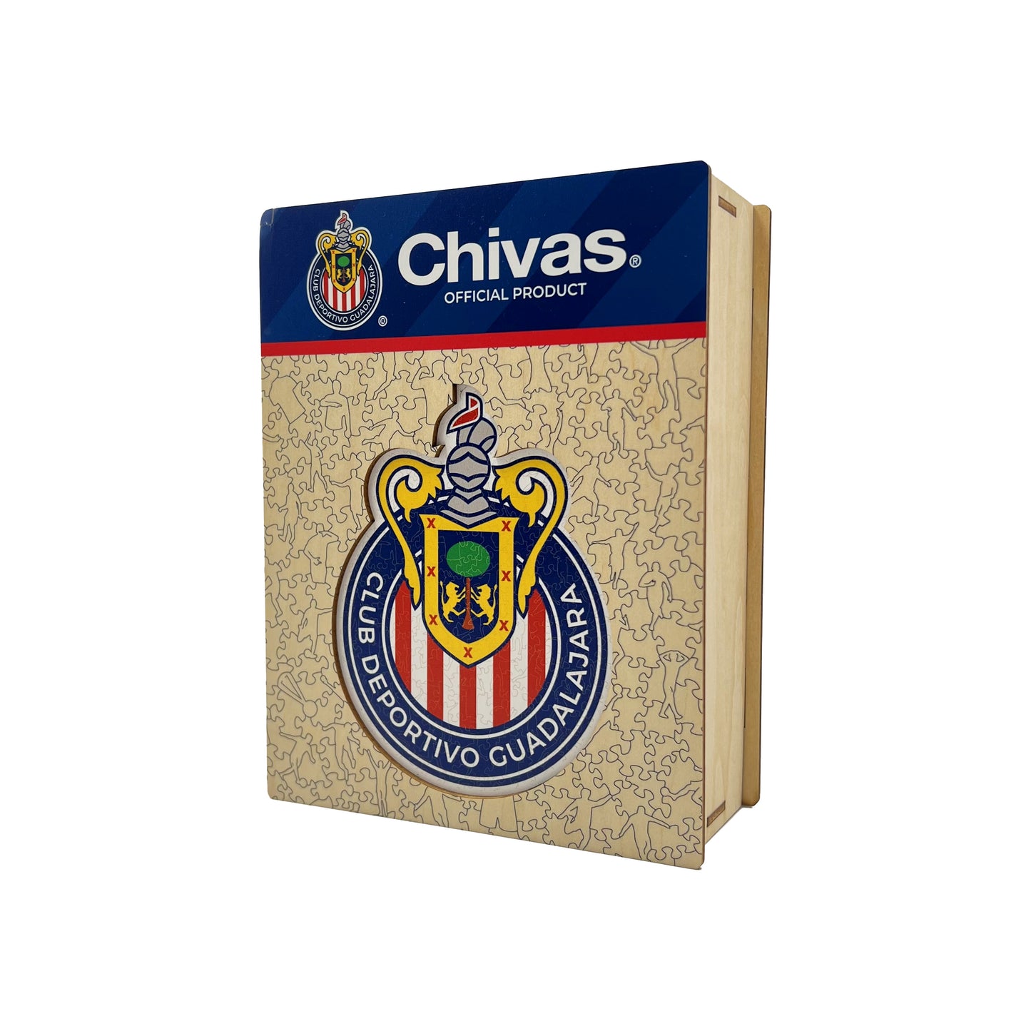 Chivas Guadalajara® Escudo - Rompecabezas de Madera