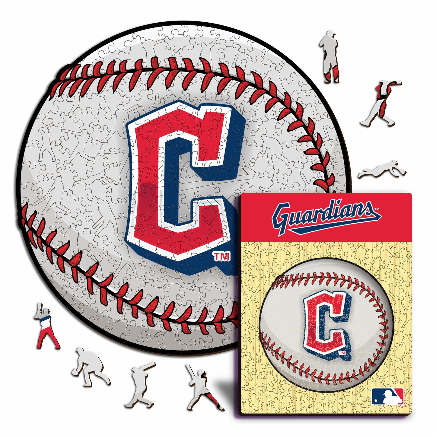 Cleveland Guardians™ - Rompecabezas de Madera