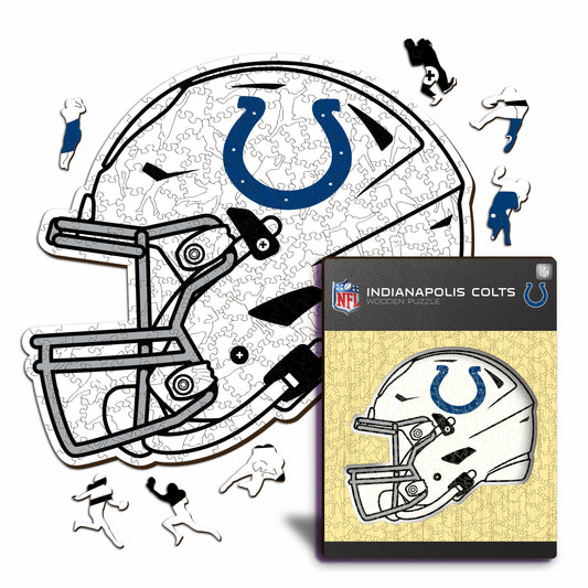 Indianapolis Colts™ Casco - Rompecabezas de Madera