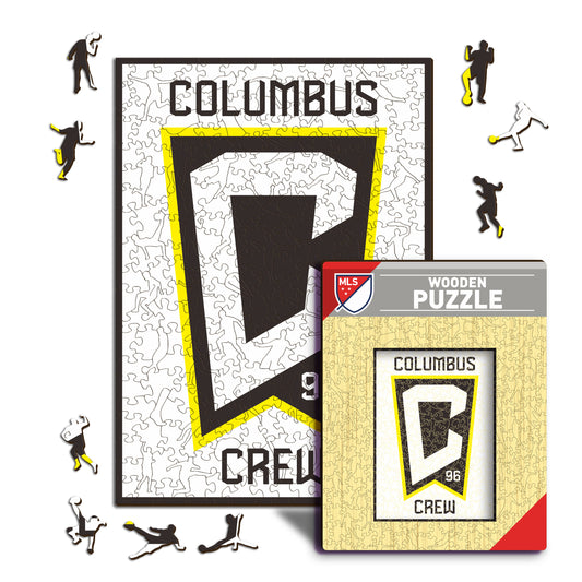Columbus Crew® Escudo - Rompecabezas de Madera
