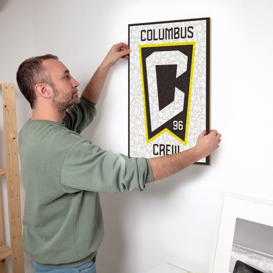 Columbus Crew® Escudo - Rompecabezas de Madera