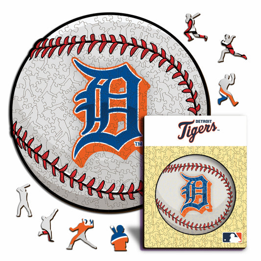 Detroit Tigers™ - Rompecabezas de Madera