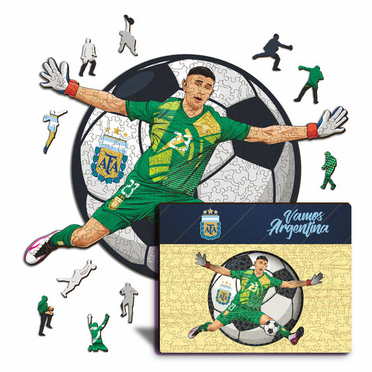 Dibu Martinez - Rompecabezas de Madera