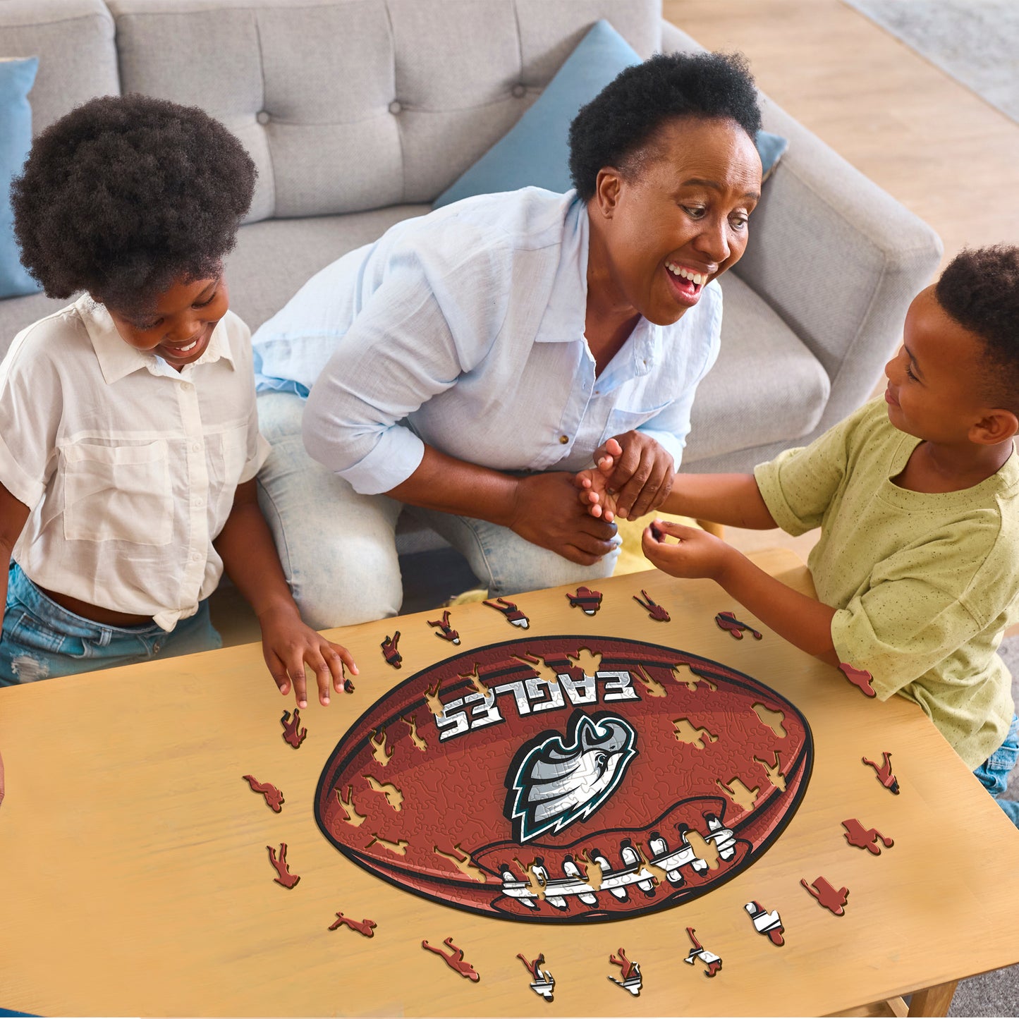 Philadelphia Eagles™ - Rompecabezas de Madera