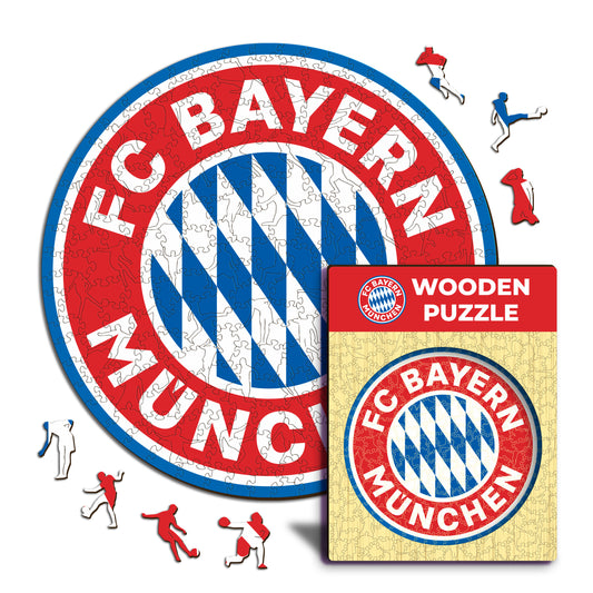 FC Bayern Munich® Escudo - Rompecabezas de Madera