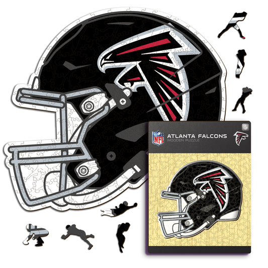 Atlanta Falcons™ Casco - Rompecabezas de Madera