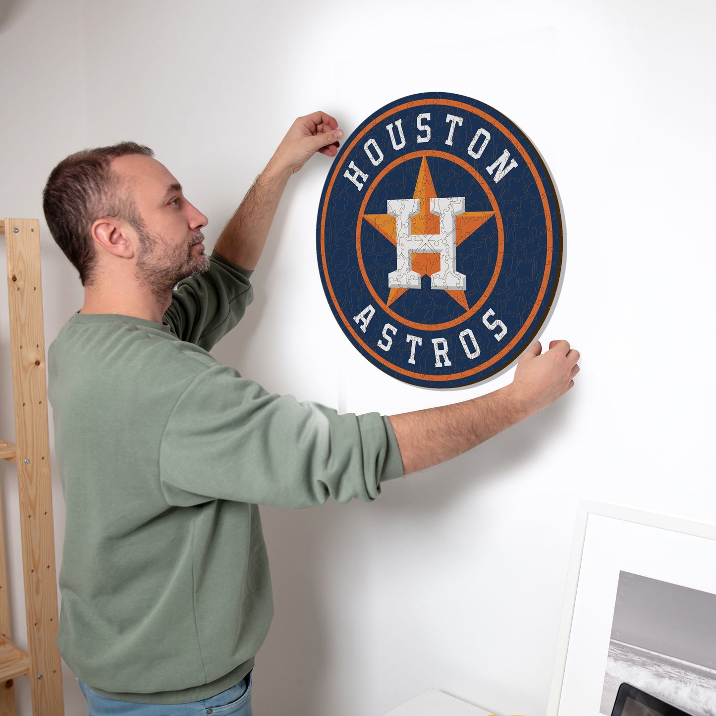 Houston Astros™ - Rompecabezas de Madera