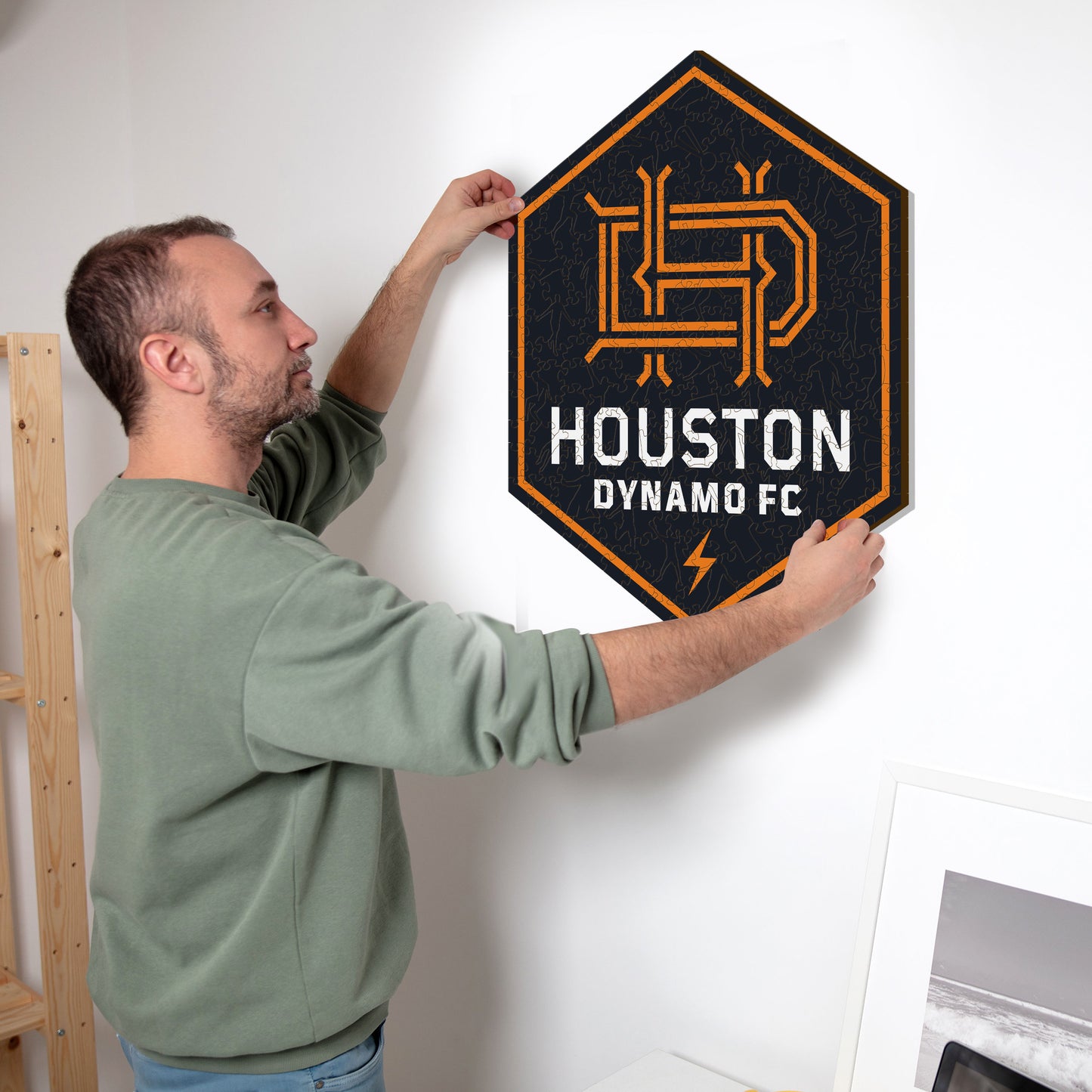 Houston Dynamo® Escudo - Rompecabezas de Madera