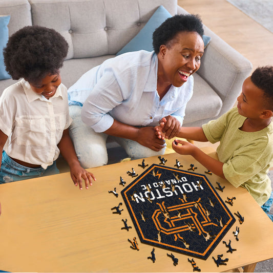 Houston Dynamo® Escudo - Rompecabezas de Madera