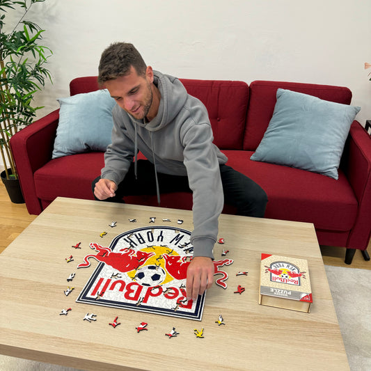 New York Red Bulls® Logo - Rompecabezas de Madera
