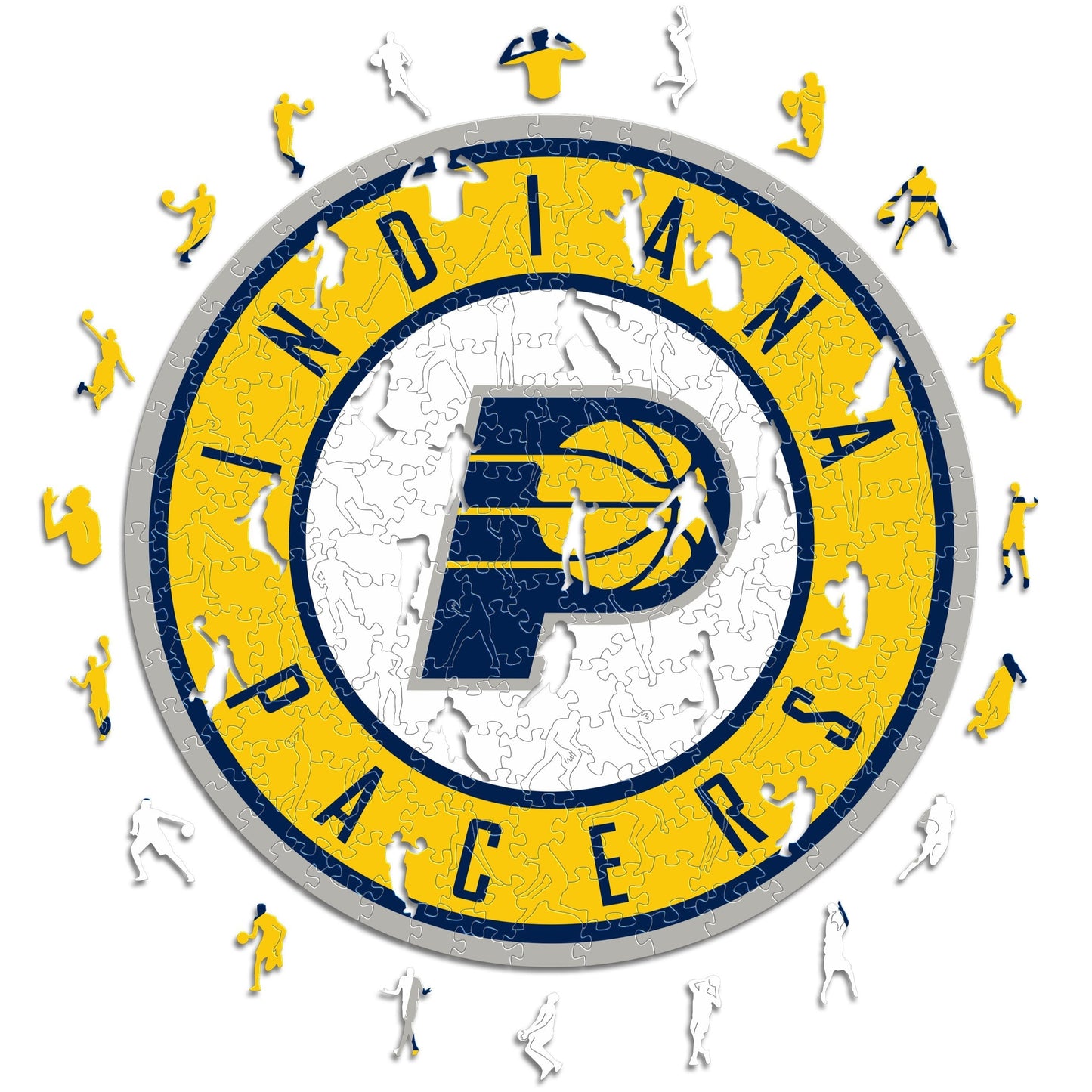 Indiana Pacers™ - Rompecabezas de Madera