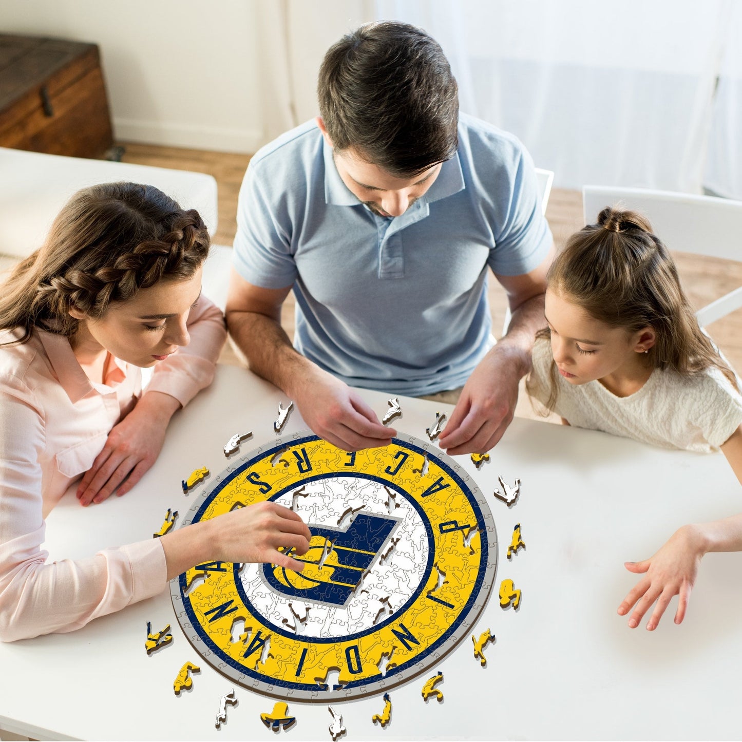 Indiana Pacers™ - Rompecabezas de Madera