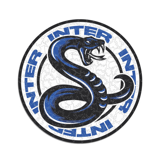 FC Inter® Serpiente - Rompecabezas de Madera