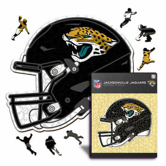 Jacksonville Jaguars™ Casco - Rompecabezas de Madera