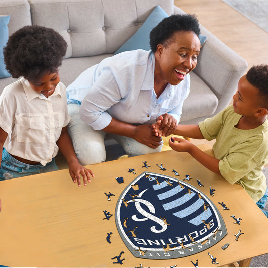 Sporting Kansas City® Escudo - Rompecabezas de Madera