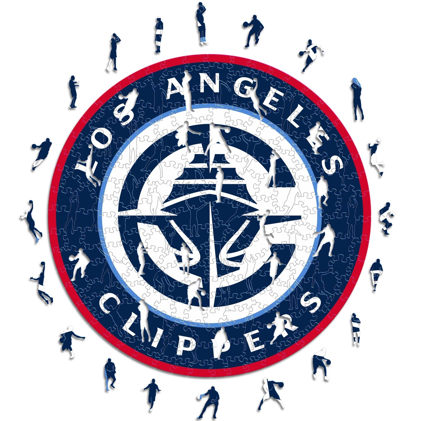 Los Angeles Clippers™ - Rompecabezas de Madera