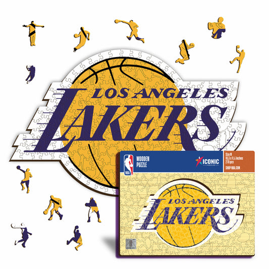 Los Angeles Lakers™ - Rompecabezas de Madera