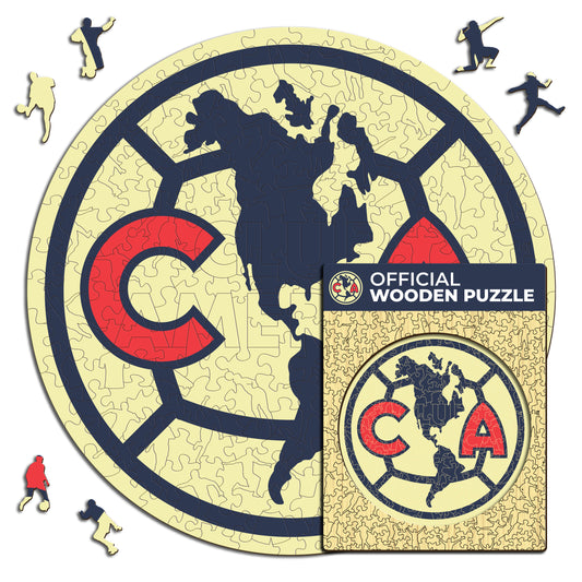 Club América® Escudo - Rompecabezas de Madera