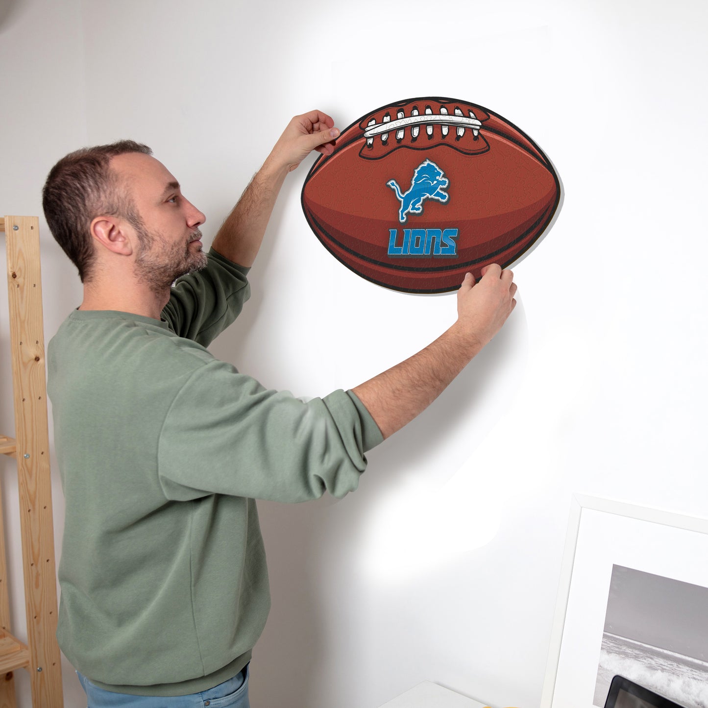 Detroit Lions™ - Rompecabezas de Madera