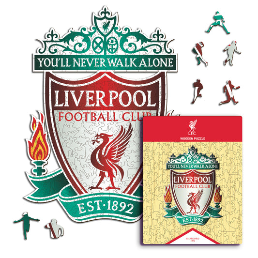 Liverpool FC® Escudo - Rompecabezas de Madera