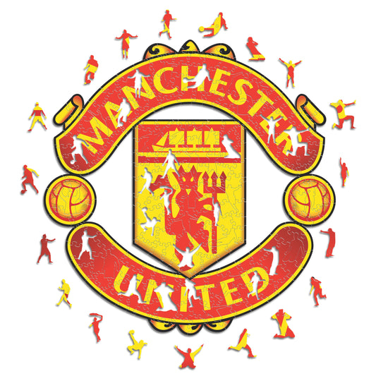 Manchester United FC® Escudo - Rompecabezas de Madera