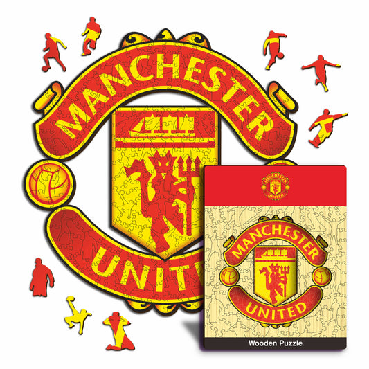 Manchester United FC® Escudo - Rompecabezas de Madera