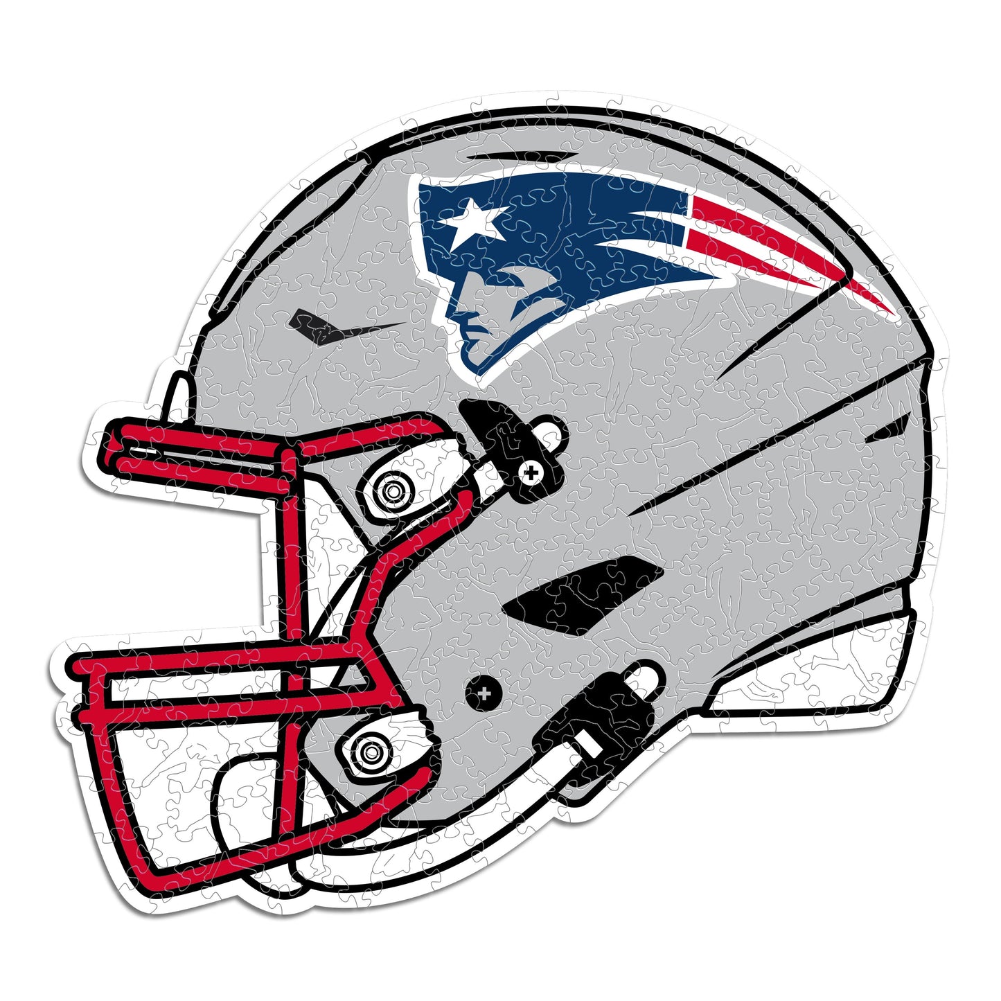 New England Patriots™ Casco - Rompecabezas de Madera