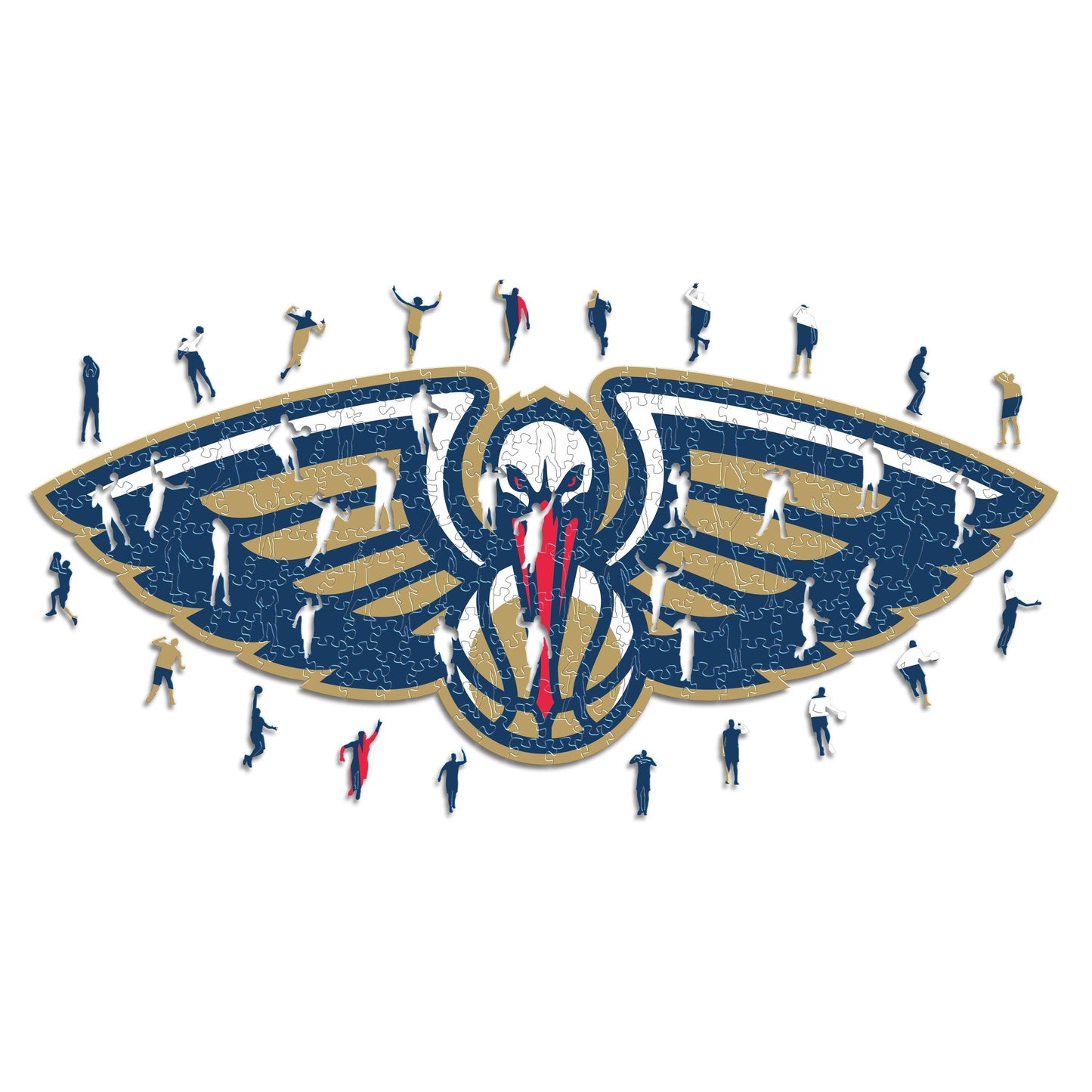 New Orleans Pelicans™ - Rompecabezas de Madera