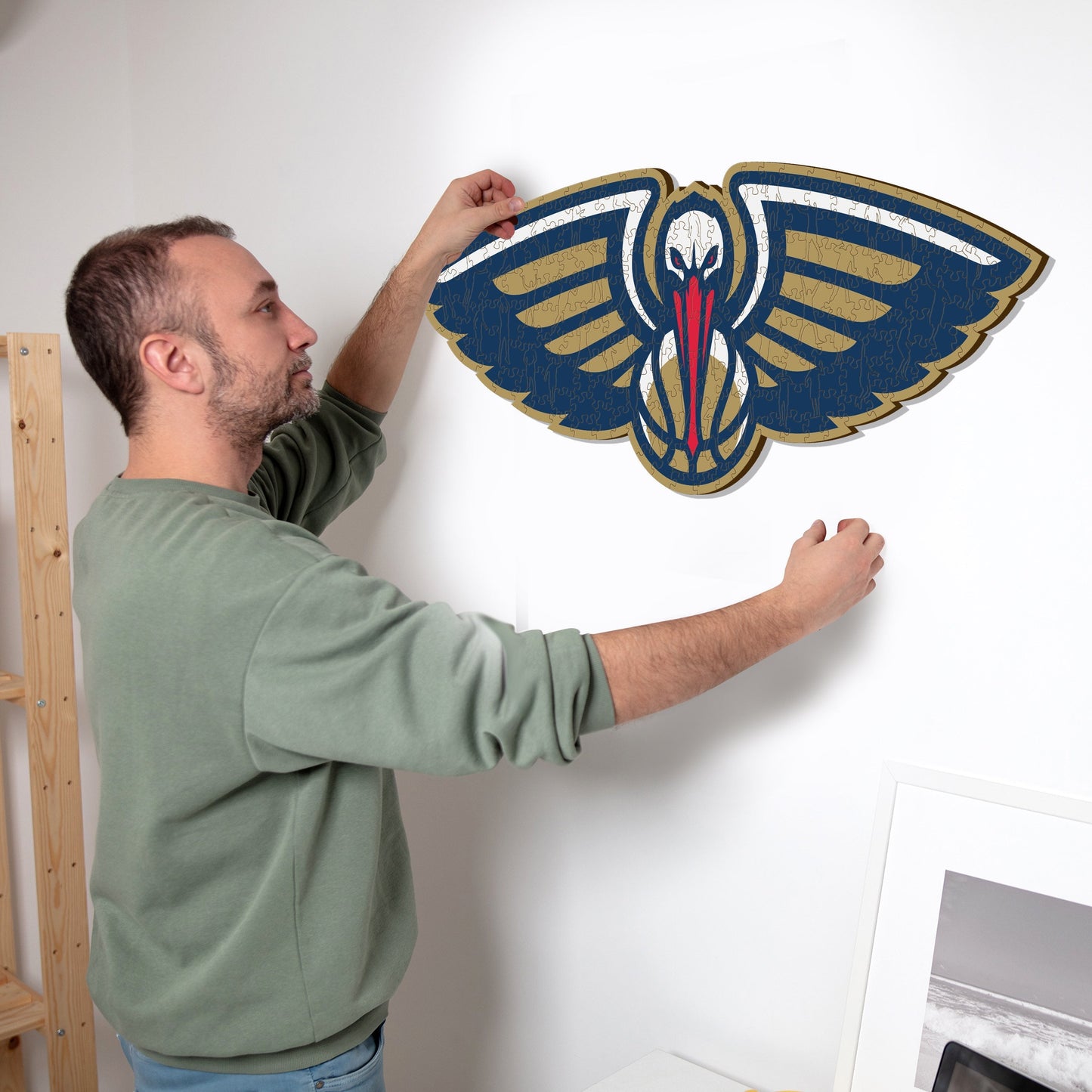 New Orleans Pelicans™ - Rompecabezas de Madera