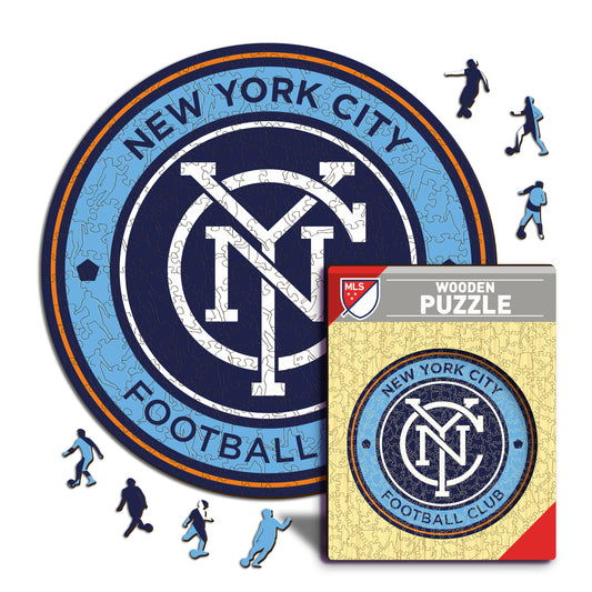 New York City FC® Escudo - Rompecabezas de Madera